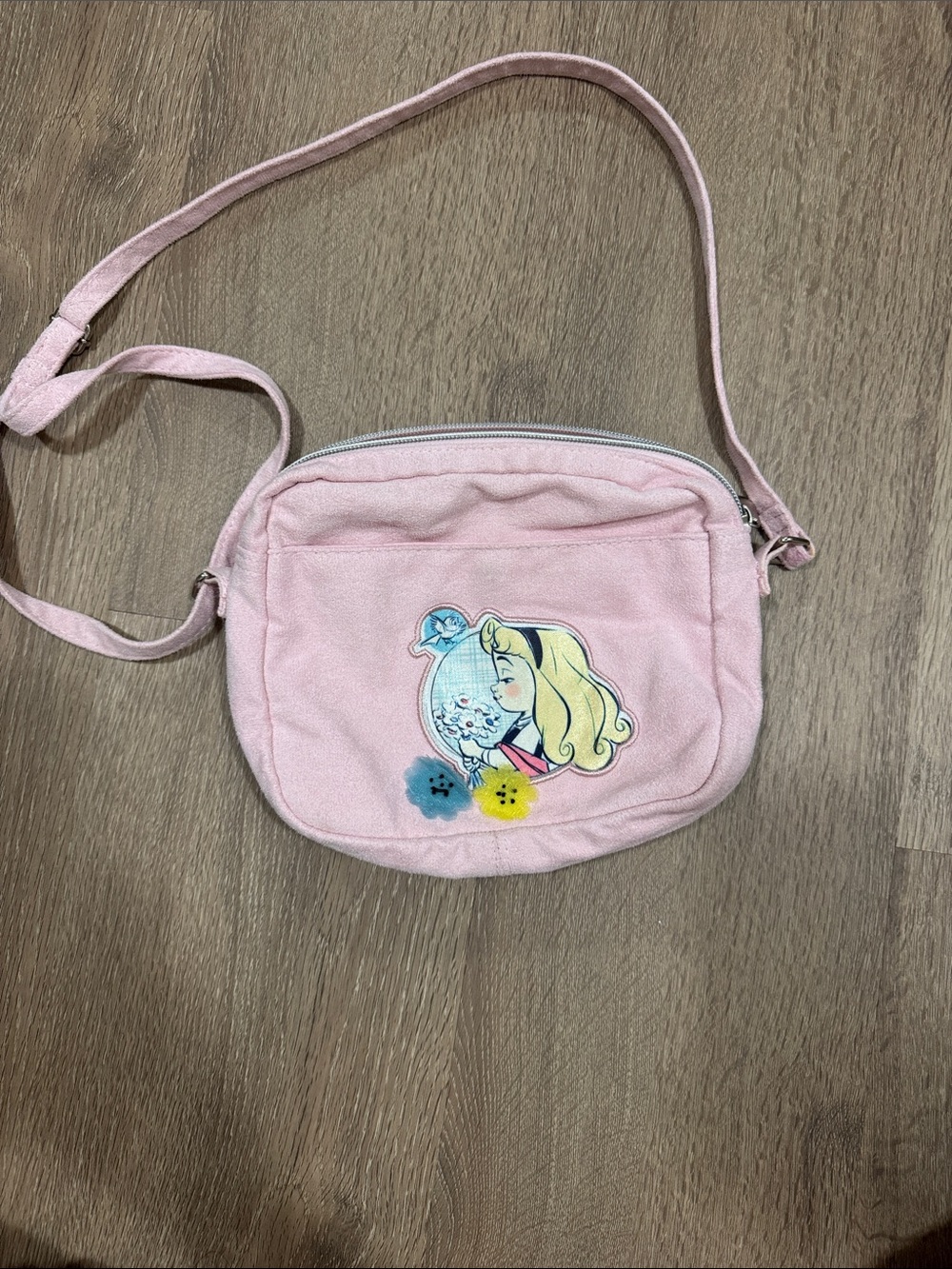 Disney Pink Alice in Wonderland Crossbody Bag